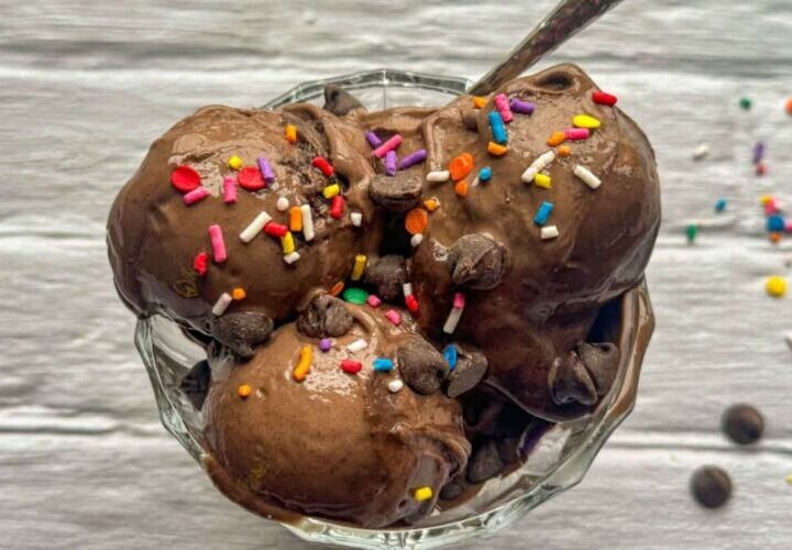 Creamy Chocolate Protein Ice Cream