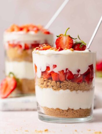 No-Bake High-Protein Cheesecake Jars