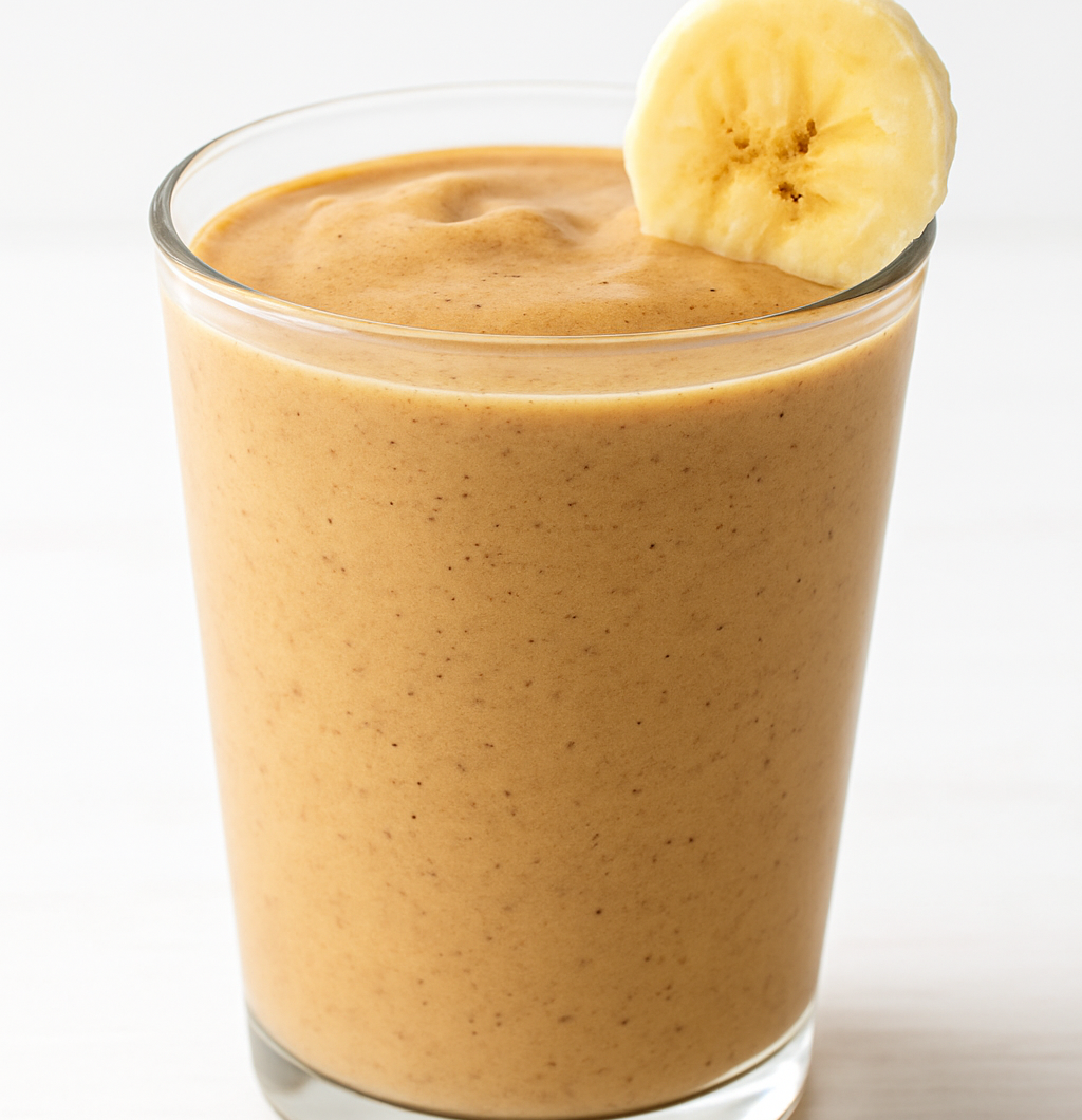 Peanut Butter Banana Protein Smoothie - meal alltimecooking